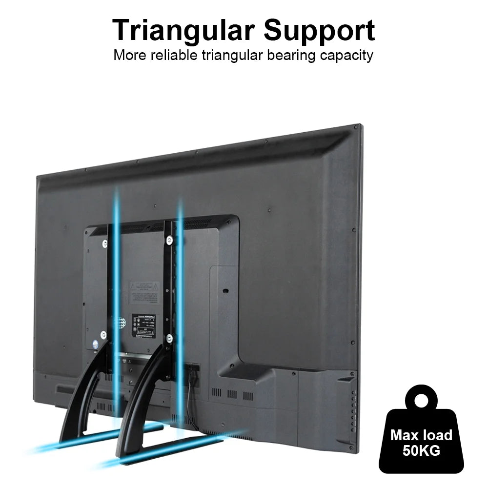 TV Bracket For 14-32 inch 32-75inch Universal Fixed Stand Holder Table Top Pedestal Legs