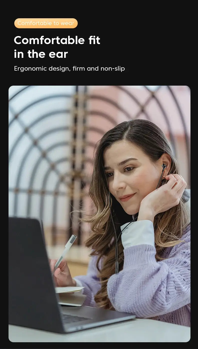 3M/2M Earphones Wired Headphones 3.5mm Audio Microphone Dual Plug For Desktop Computer Headset Gamer PC Earbuds In-Ear