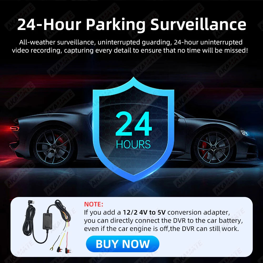 Car DVR 3 Cameras Recorder Rear Inside Vehicle 3-Lens Dash Cam Three Way Camera DVRs Dashcam Channel Video Camcorde