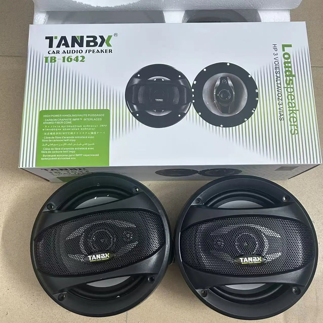 2PC 6.5 Inch HIFI Home Speakers Car Coaxial