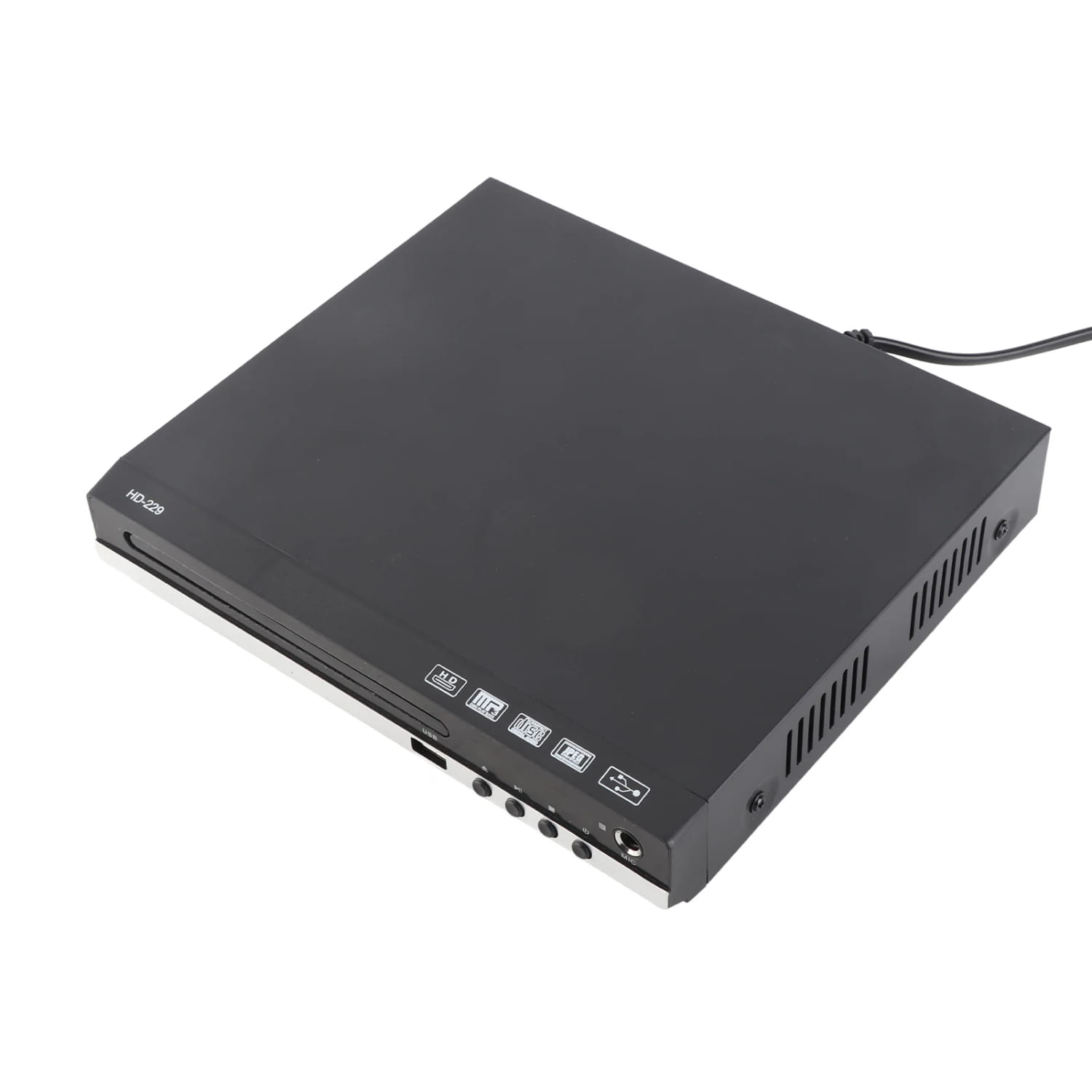 Home DVD Player CD Disc Digital Multimedia U Disk Playback HD AV Output with Remote Control
