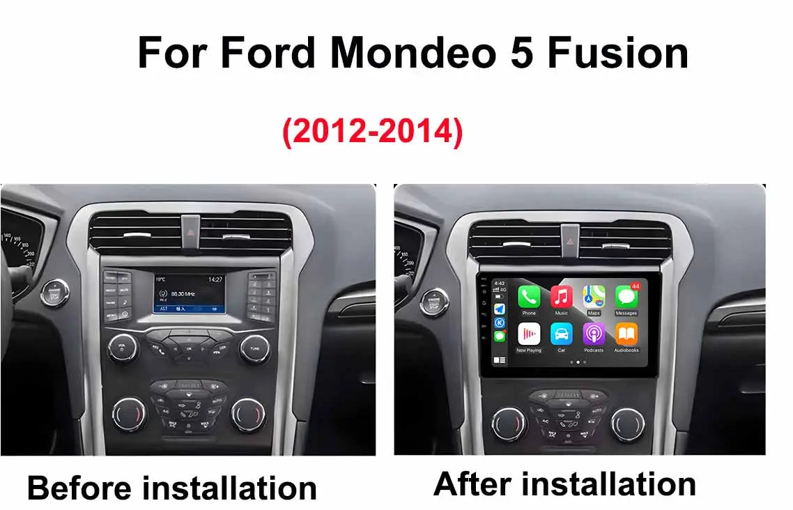 Carplay GPS 4G WIFI Car Radio Touch Screen for Ford Mondeo