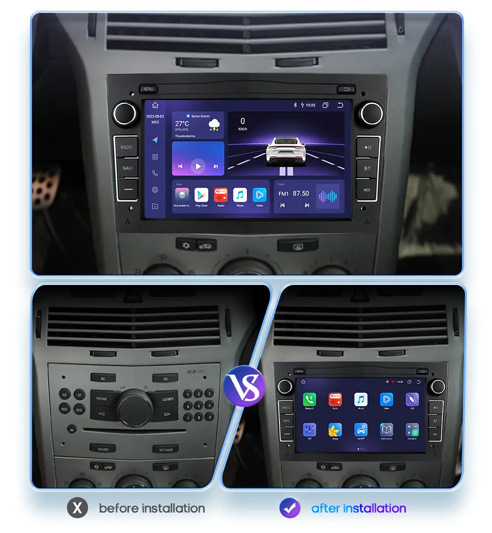 Android Car GPS PLAYER for Opel Astra H J 2004 Vectra