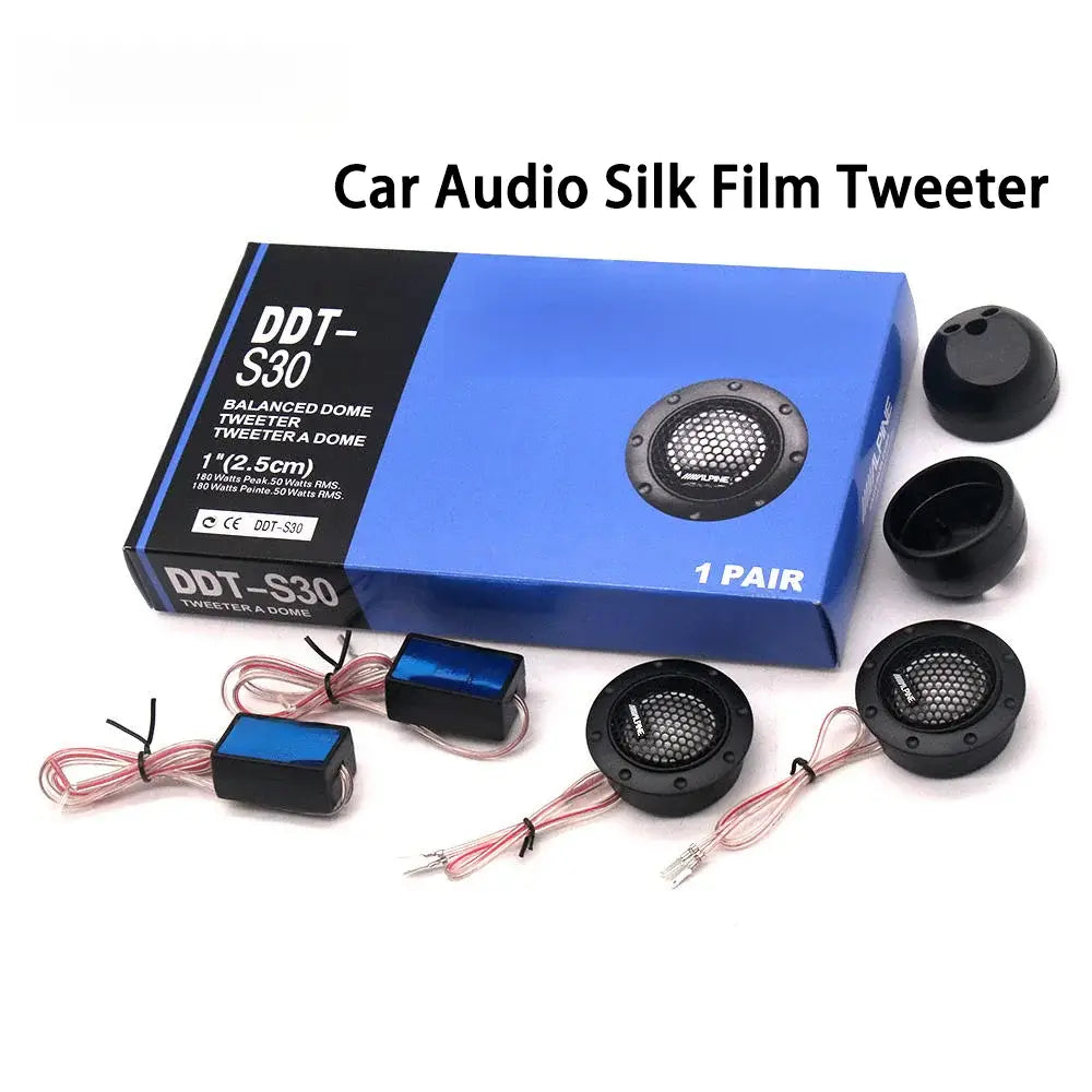 DDT-S30 Car Tweeter 12-24V Power Loud Audio Speaker