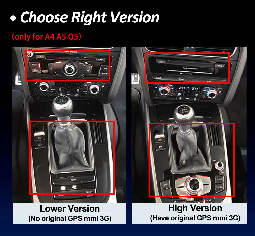 GPS Car Radio for Audi A3 2013 - 2020 Audio Multimedia