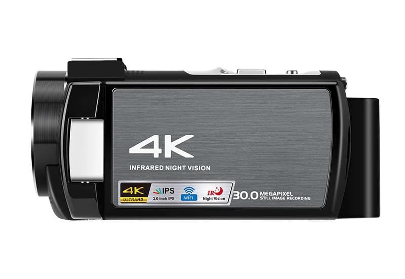 4K Full HD Professional Digital Cameras Camcorder Night Vision WIFI MIC 3.0 Inch Touch Screen Video Camera Support