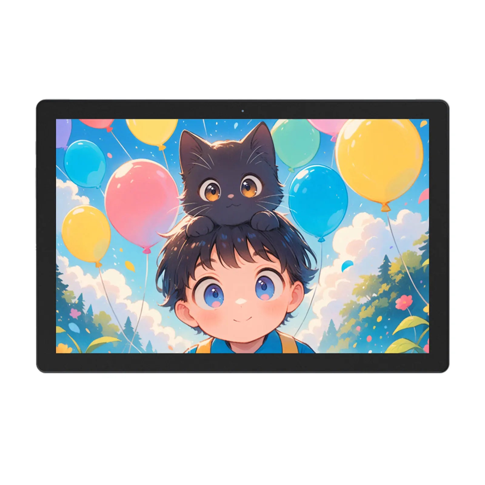 BOSTO BT-101A Portable Graphics Drawing Tablet 10.1 Inch IPS Screen Display with Finger Touch Anti-glare 16384 Pressure