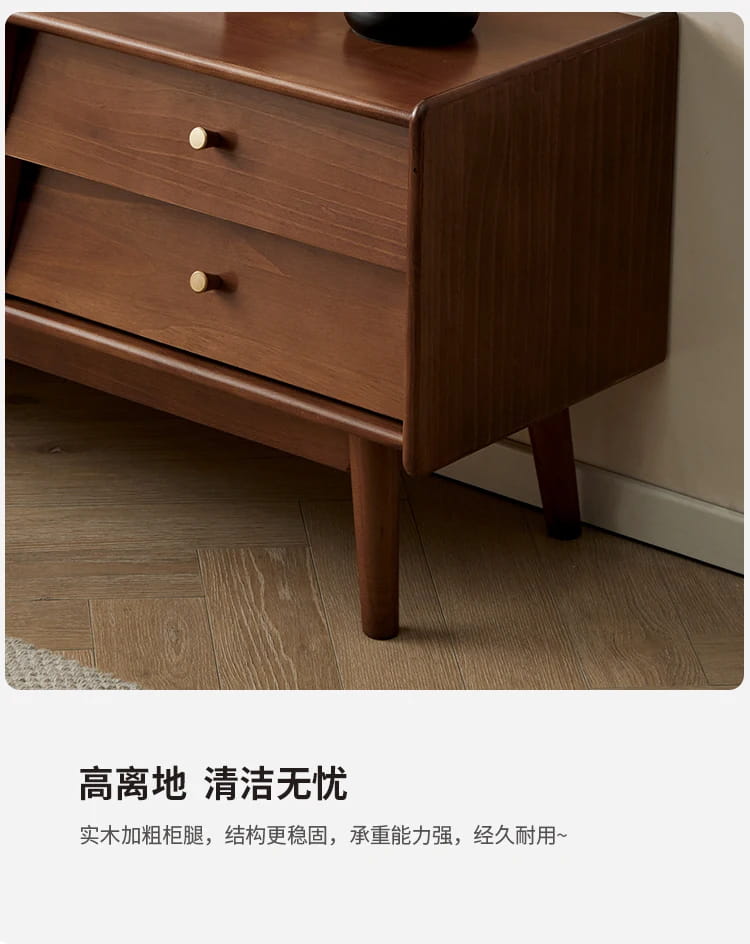 Simple Trendy Tv Stand Mid Century Metal Handles Retro Luxury With Drawers Classic Mobiletto Porta Room Furniture