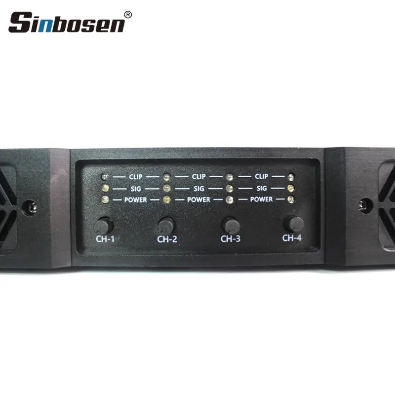 Sinbosen Class D 4 Channel Amplifier K4-600 Professional Digital Power 600w 8 Ohm