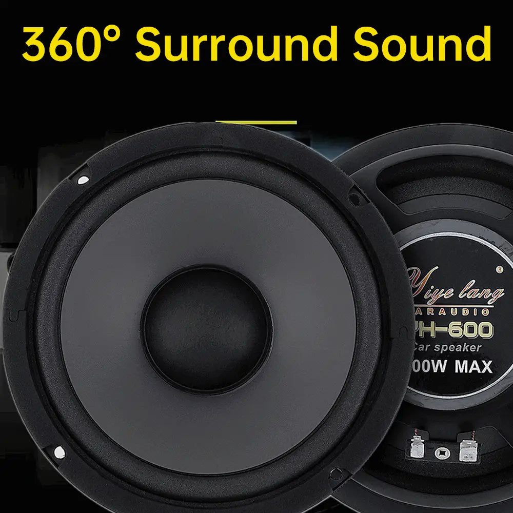 600W 6.5-inch/500W 5-inch/400W 4-inch car speaker sound