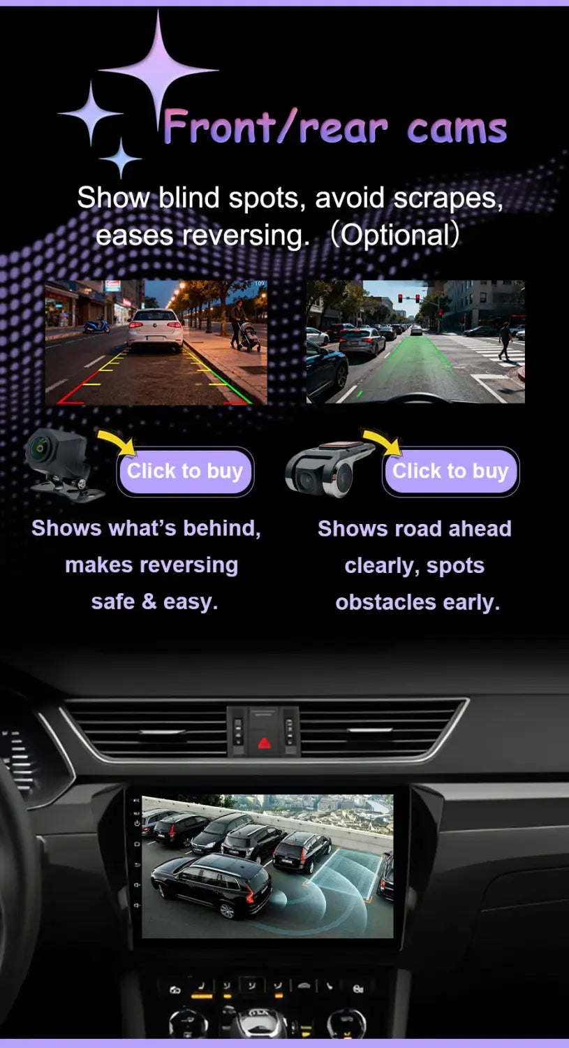 Carplay Car 4G WIFI GPS Navigation Radio Multimedia Video