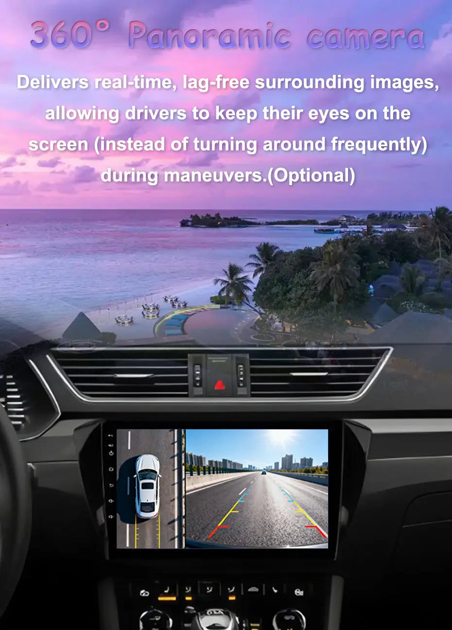 Carplay Car 4G WIFI GPS Navigation Radio Multimedia Video