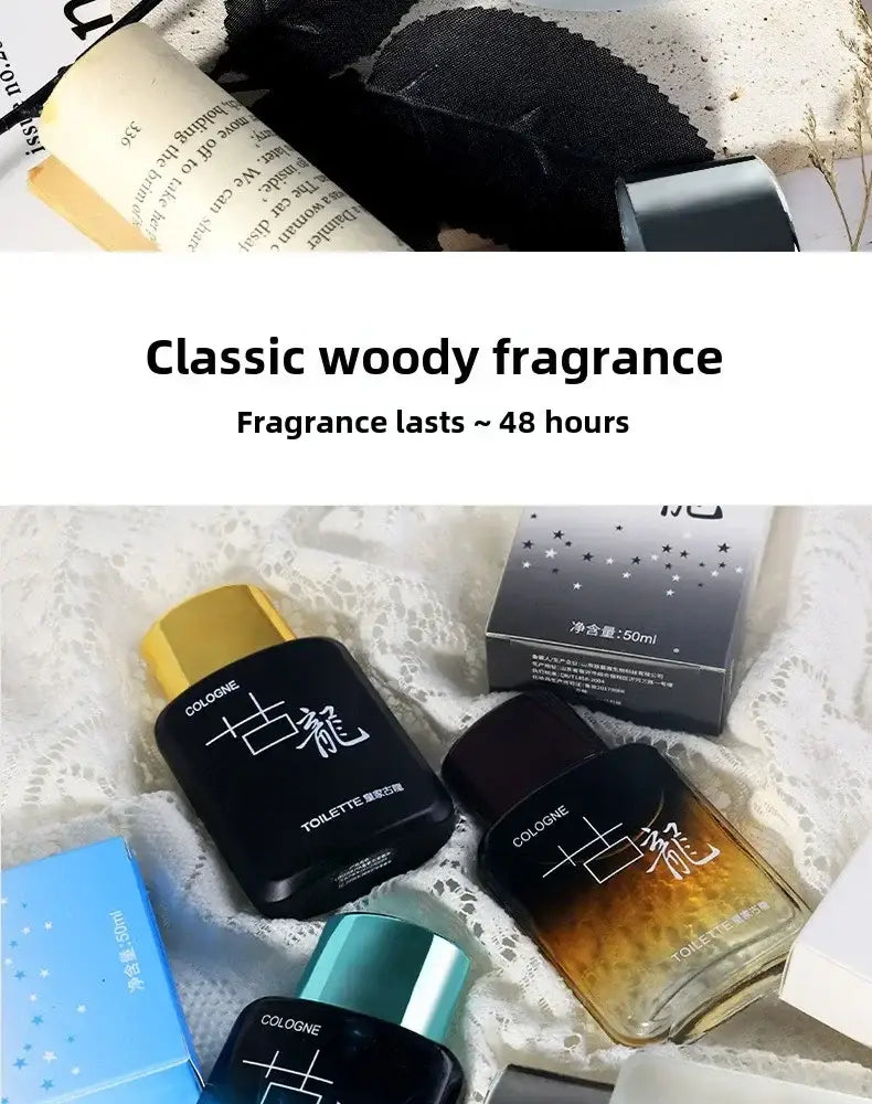 Men’s Cologne Perfume charm eau de parfum Long lasting Scent Fragrance Pheromone Dating Attract women Spray difusor