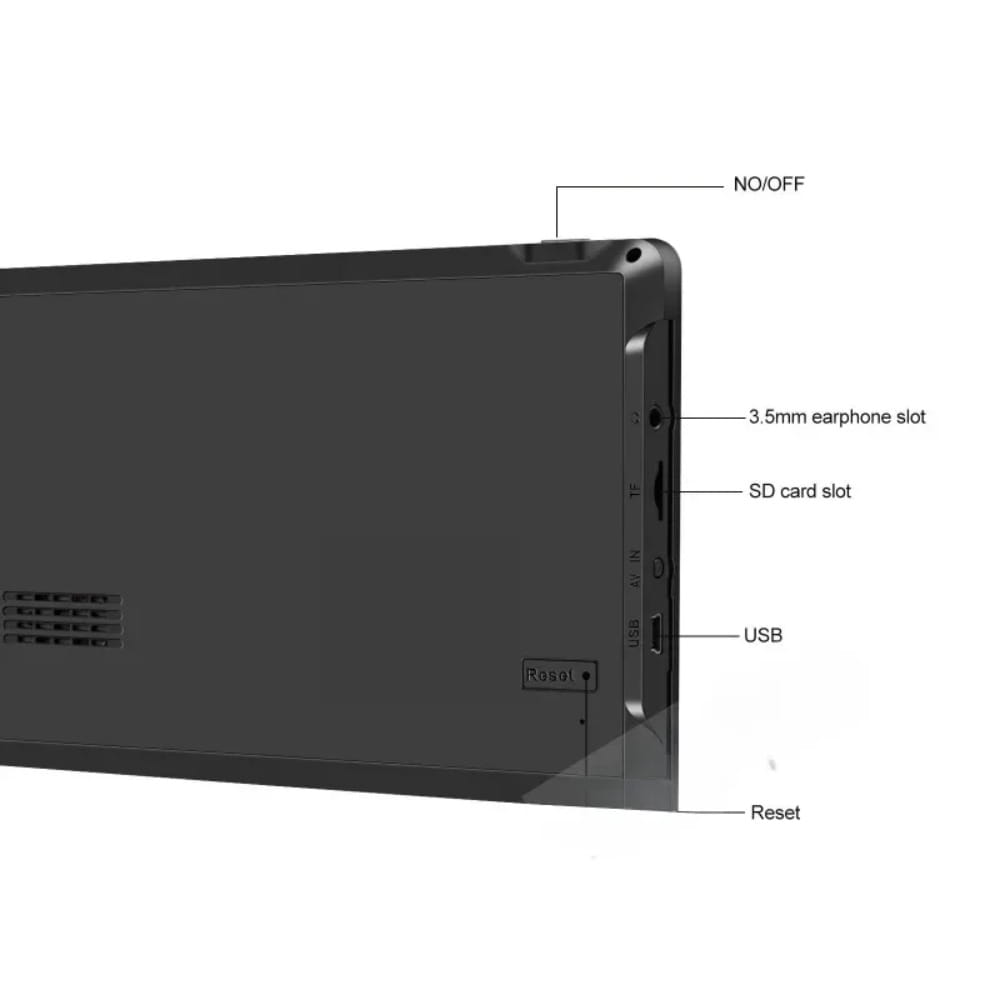 Car GPS Navigation System 5/7/8-inch Touch Screen 8G + 256M