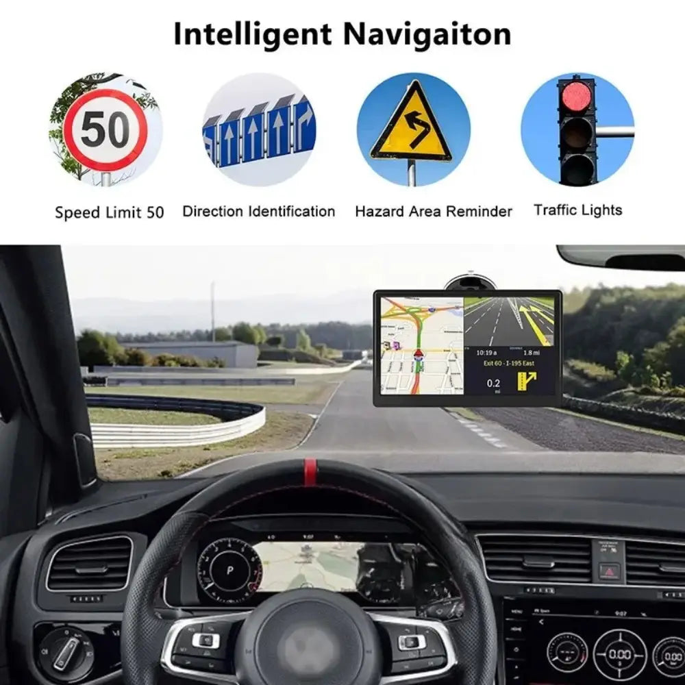 Car GPS Navigation System 5/7/8-inch Touch Screen 8G + 256M