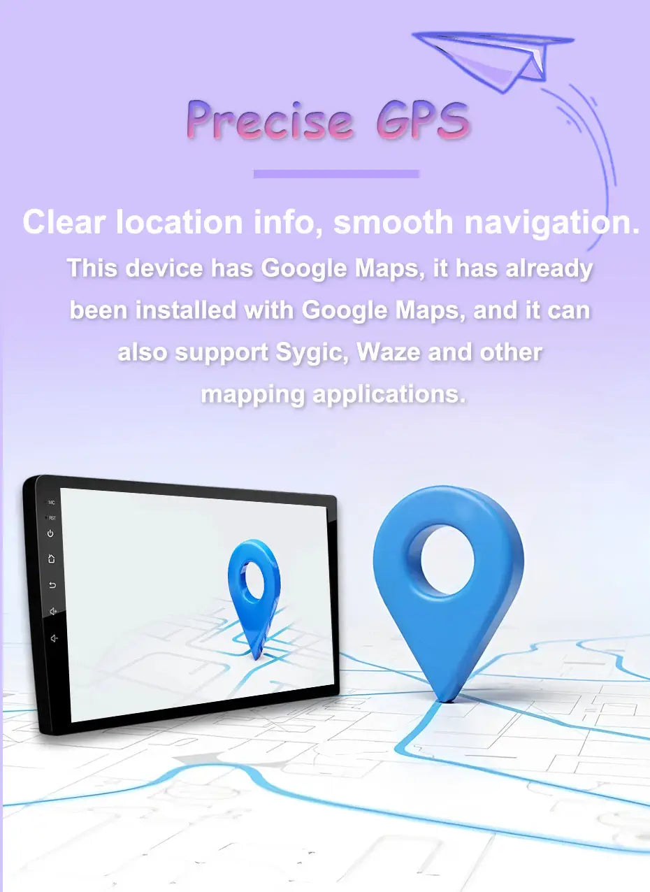 Carplay Car 4G WIFI GPS Navigation Radio Multimedia Video