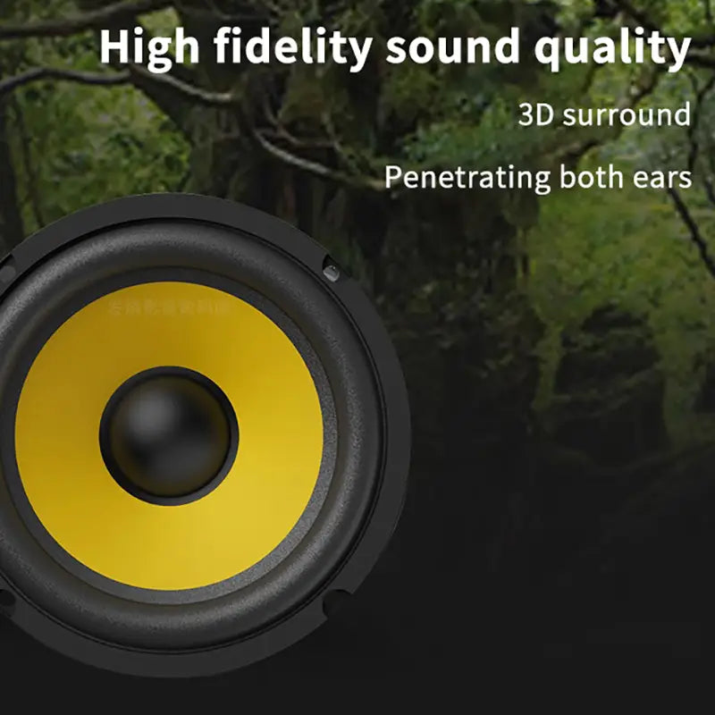 5/6/8/10 Inch Car Bass Speaker Coaxial Subwoofer HiFi Music