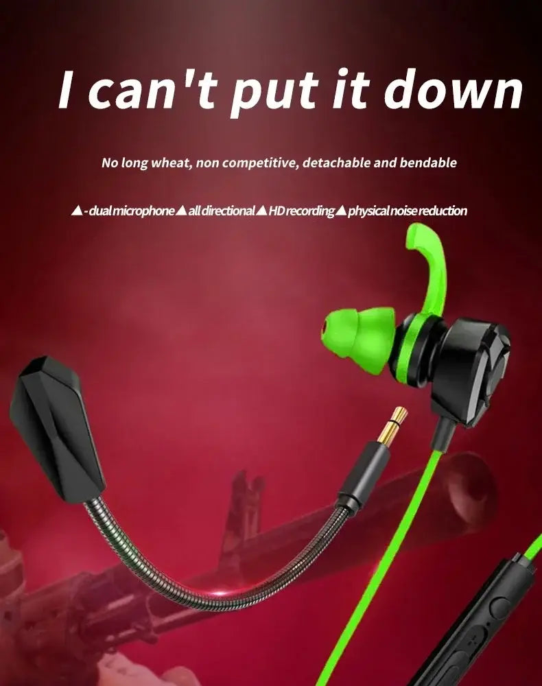 Headset Gamer Headphones Wired Earphone Gaming Earbuds With Mic For Pubg PS4 CSGO Casque Phone Tablet Laptop Universal