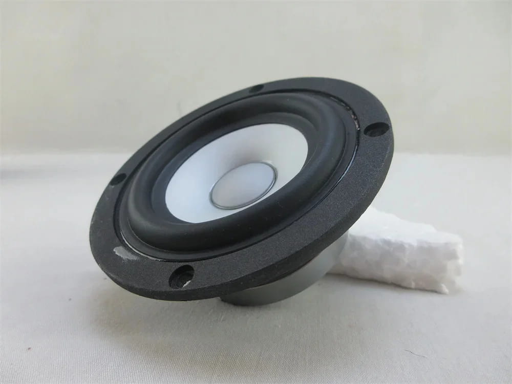 2PCS Car Audio Center 3.5’’ Inch 3 Midrange Speaker Three-way QP Titanium Color