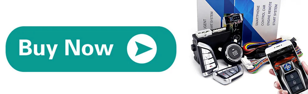 Universal Auto Start Stop Keyless Entry System Car Alarm Remote Engine Push One Button Accessories