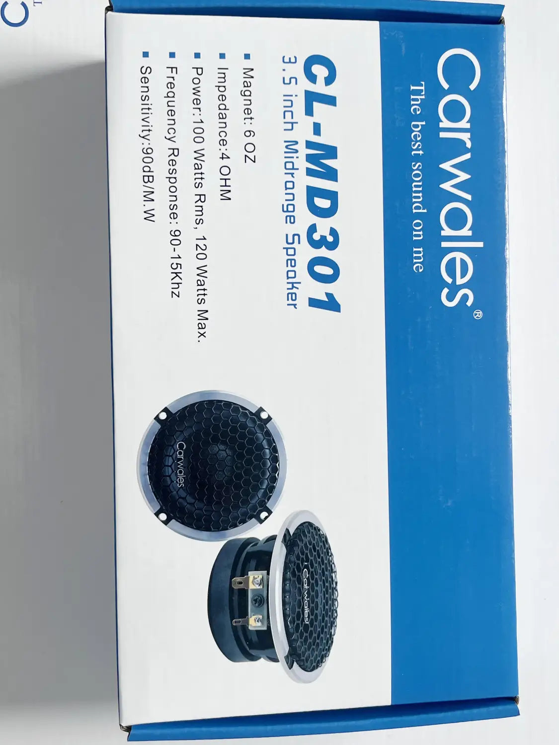 Car 3.5 Inch Audio Sound Speaker Set Pure Midrange Auto Three Frequency Modified Speakers Loudspeaker DIY System