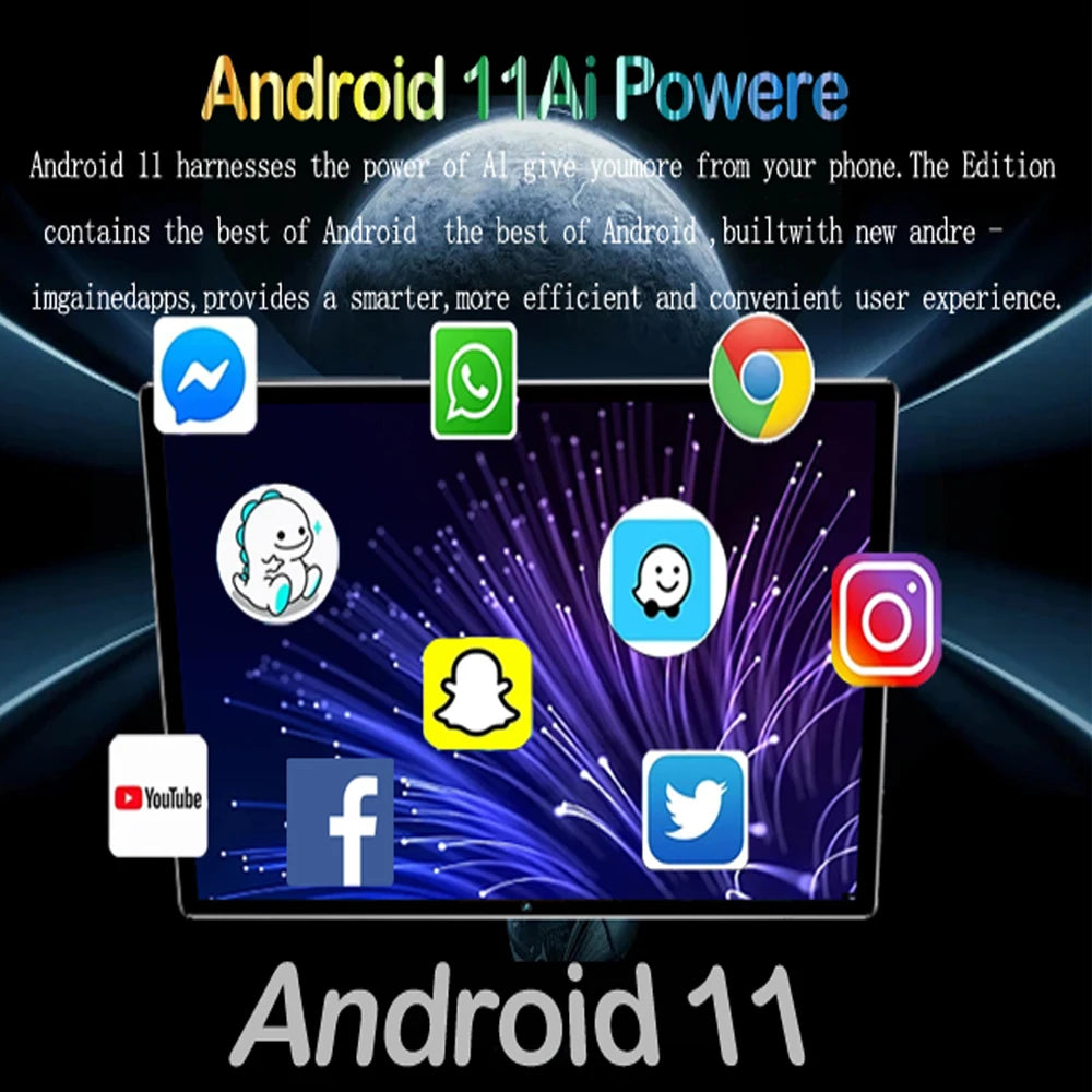 2024 Top selling 10.1-inch Tablet with 4GB RAM 64GB ROM Android 11 System Song Player Global Version 5000 mAh