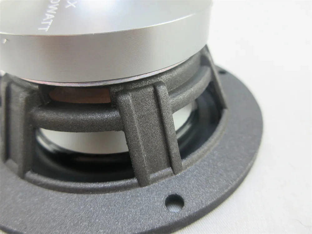 2PCS Car Audio Center 3.5’’ Inch 3 Midrange Speaker Three-way QP Titanium Color