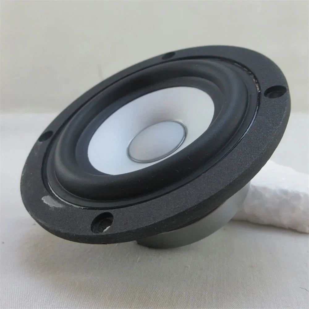 2PCS Car Audio Center 3.5’’ Inch 3 Midrange Speaker Three-way QP Titanium Color