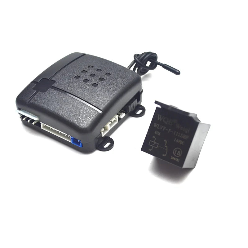 Universal 12V Car Alarm Security System Keyless Entry One Way ImmobilizerControls Siren Accessories
