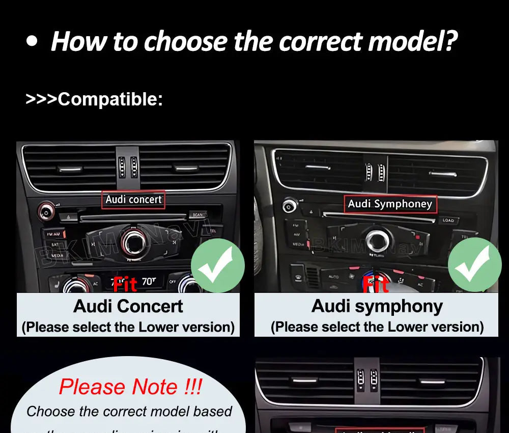 GPS Car Radio for Audi A3 2013 - 2020 Audio Multimedia