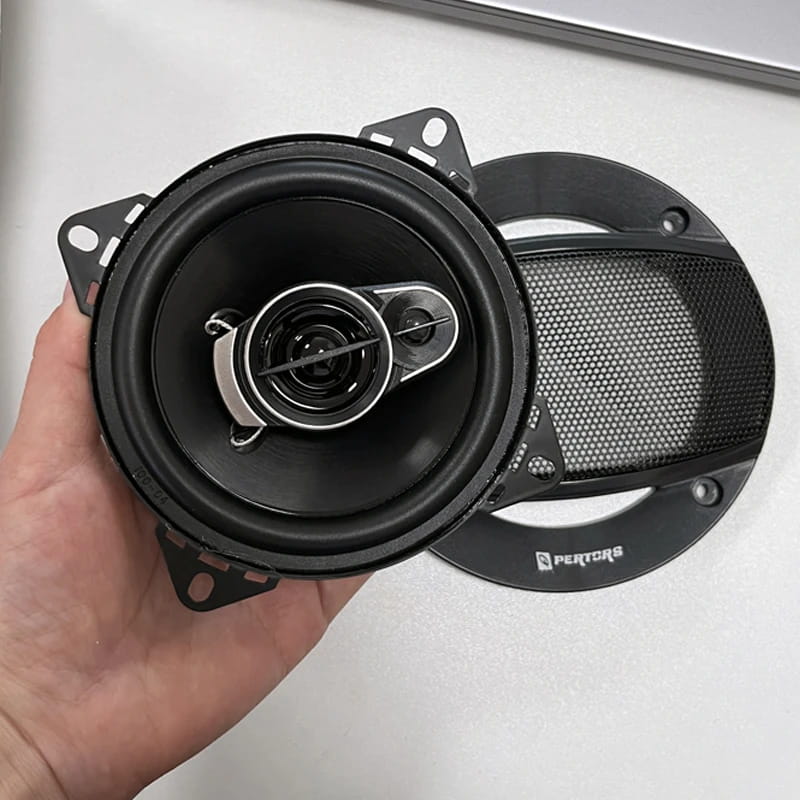 2pcs (2X280W) 560W Premium 4-Inch HiFi Car Speakers - HD Audio 4.0 Surround App Control Universal Flush Mount