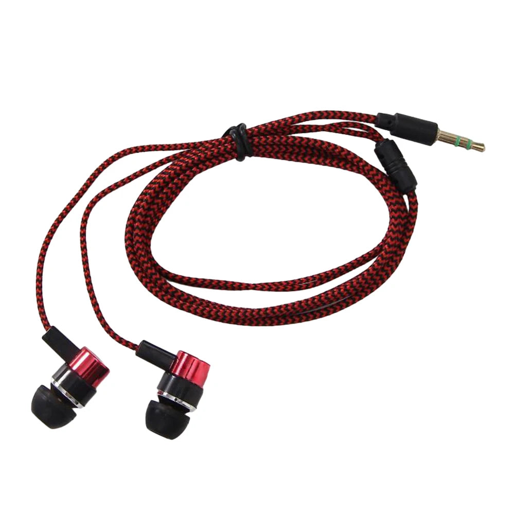 3.5mm Wired Headphones 2 Basic In-Ear Stereo Earbuds Mobile earphones Superb Bass Effect Headset