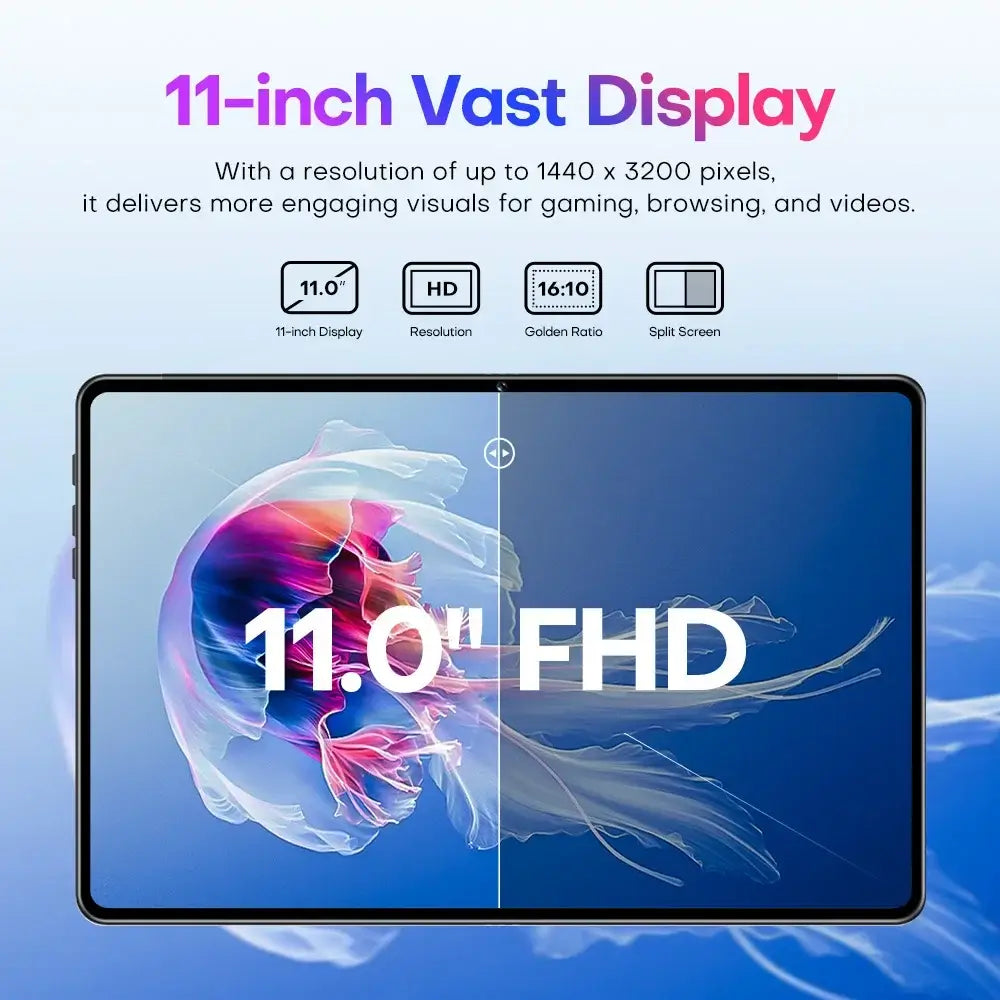 2025 Global Version Original Tablets Pad 7 Ultra Android 14 16GB + 1T 8800mAh Tablet PC WiFi GPS 11inch HD 4K 5G Dual