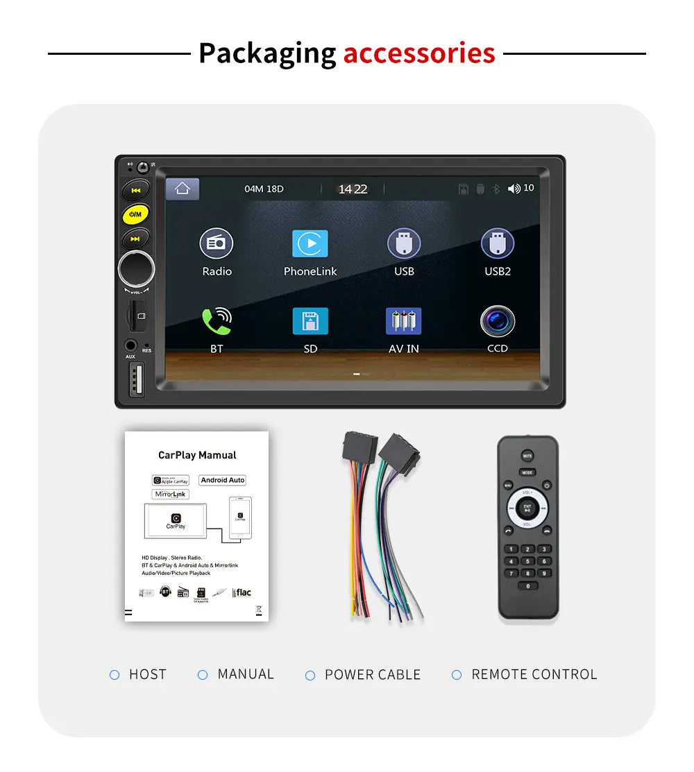 7/9/10 inch Universal Android 13 Car Radio 32G/64G