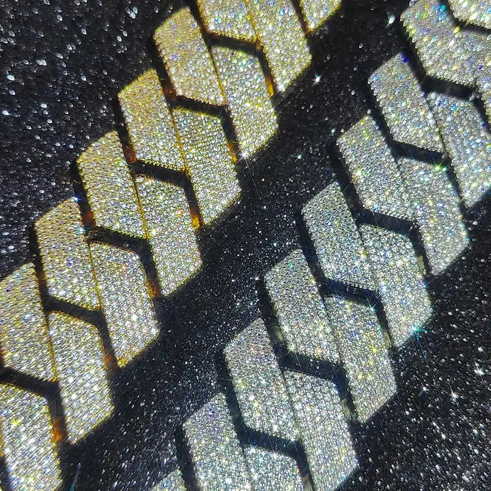 Mens Cuban Link Chain Bracelet Gold Plated Bling Miami Prong Set Diamond for Men 25MM Iced Out Hip Hop Jewelry