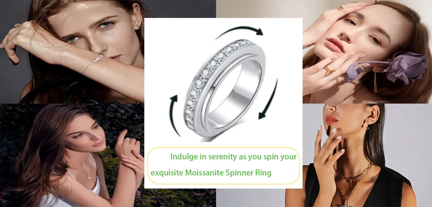 Elegant Moissanite Hoop Earrings for Women - S925 Silver with D Color Diamond Accents Great Daily Wear & Special