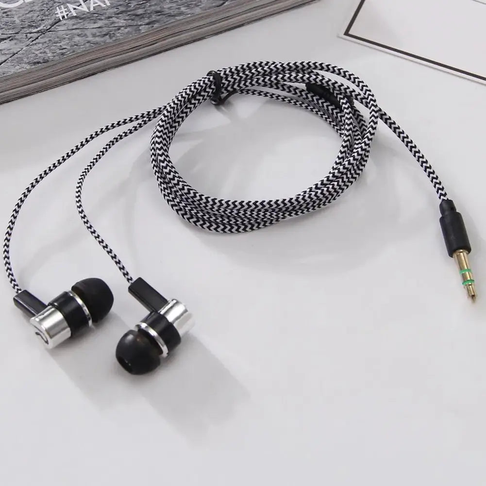 3.5mm Wired Headphones 2 Basic In-Ear Stereo Earbuds Mobile earphones Superb Bass Effect Headset