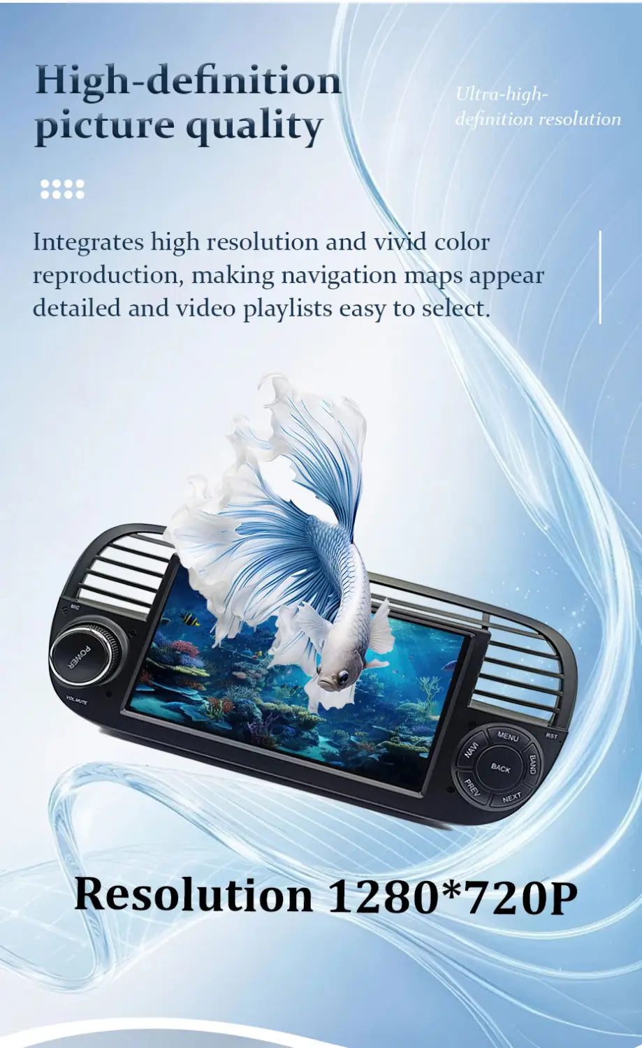 GPS Navigation 7 inch 4G Wifi Car Radio Android 16 for Audi