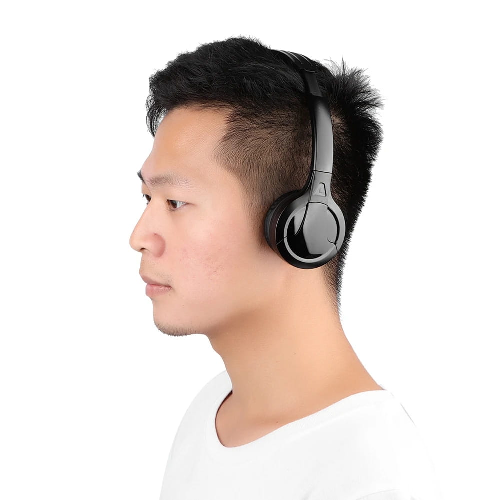 2 Channel Cordless Infrared IR Stereo Audio Headphone Earphone for Car Headrest DVD