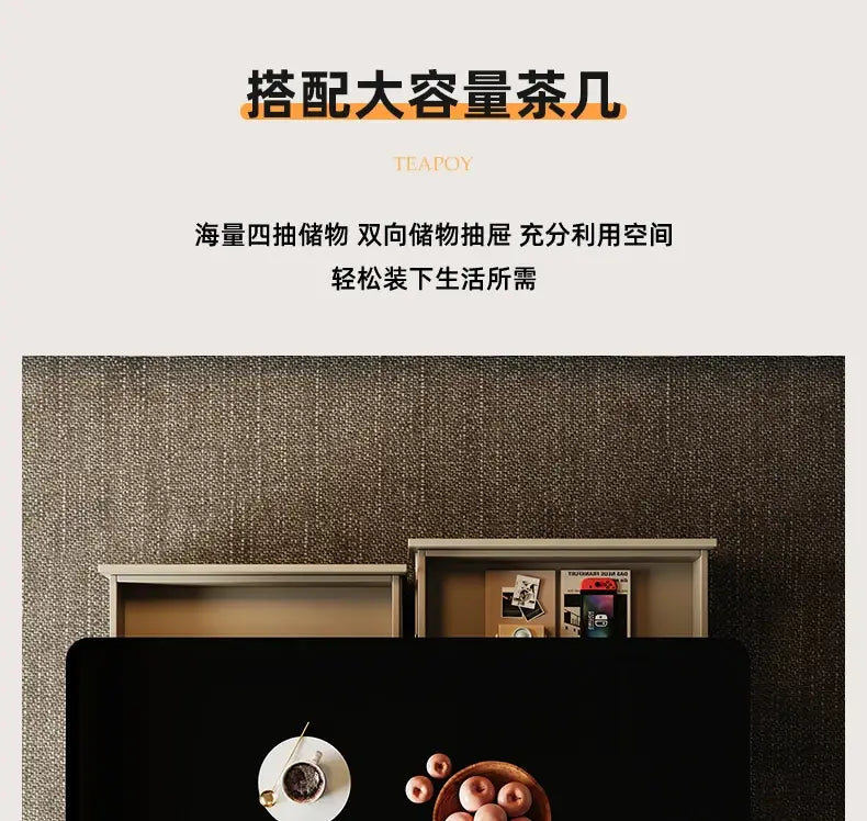 Elegant Space Saving TV Stand Eco Friendly Materials Sustainable Modern Aesthetics Sliding Doors Living Room Furniture