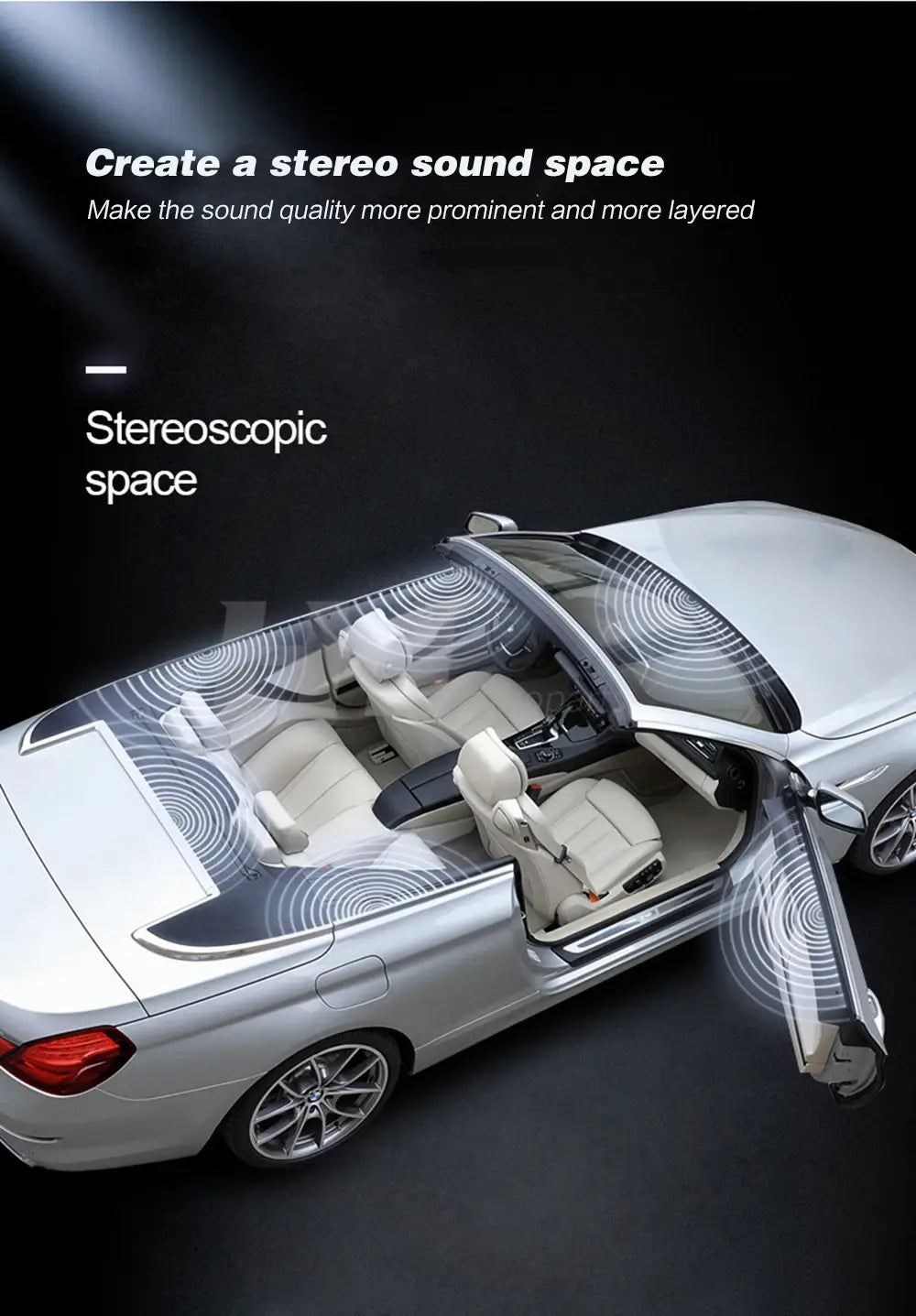 2pcs Car Universal Midrange Speaker 3.5 Inch Center Modified 3-way Audio System Music Sound Auto Mid Frequency