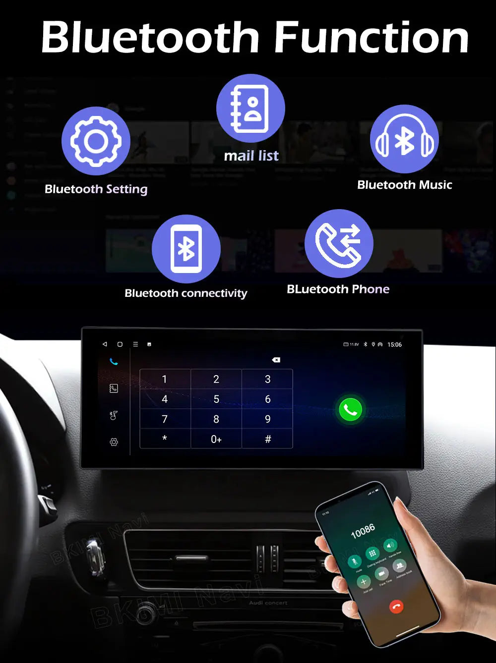 GPS Car Radio for Audi A3 2013 - 2020 Audio Multimedia