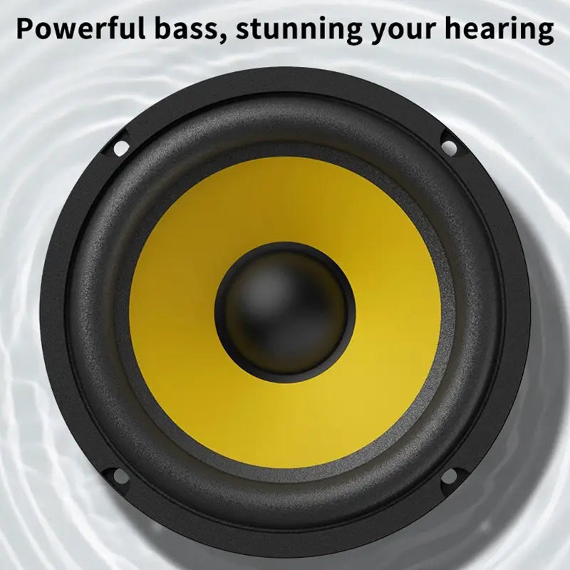 5/6/8/10 Inch Car Bass Speaker Coaxial Subwoofer HiFi Music