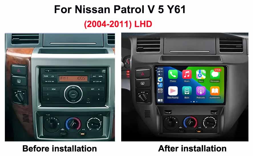 Carplay Car 4G WIFI GPS Navigation Radio Multimedia Video