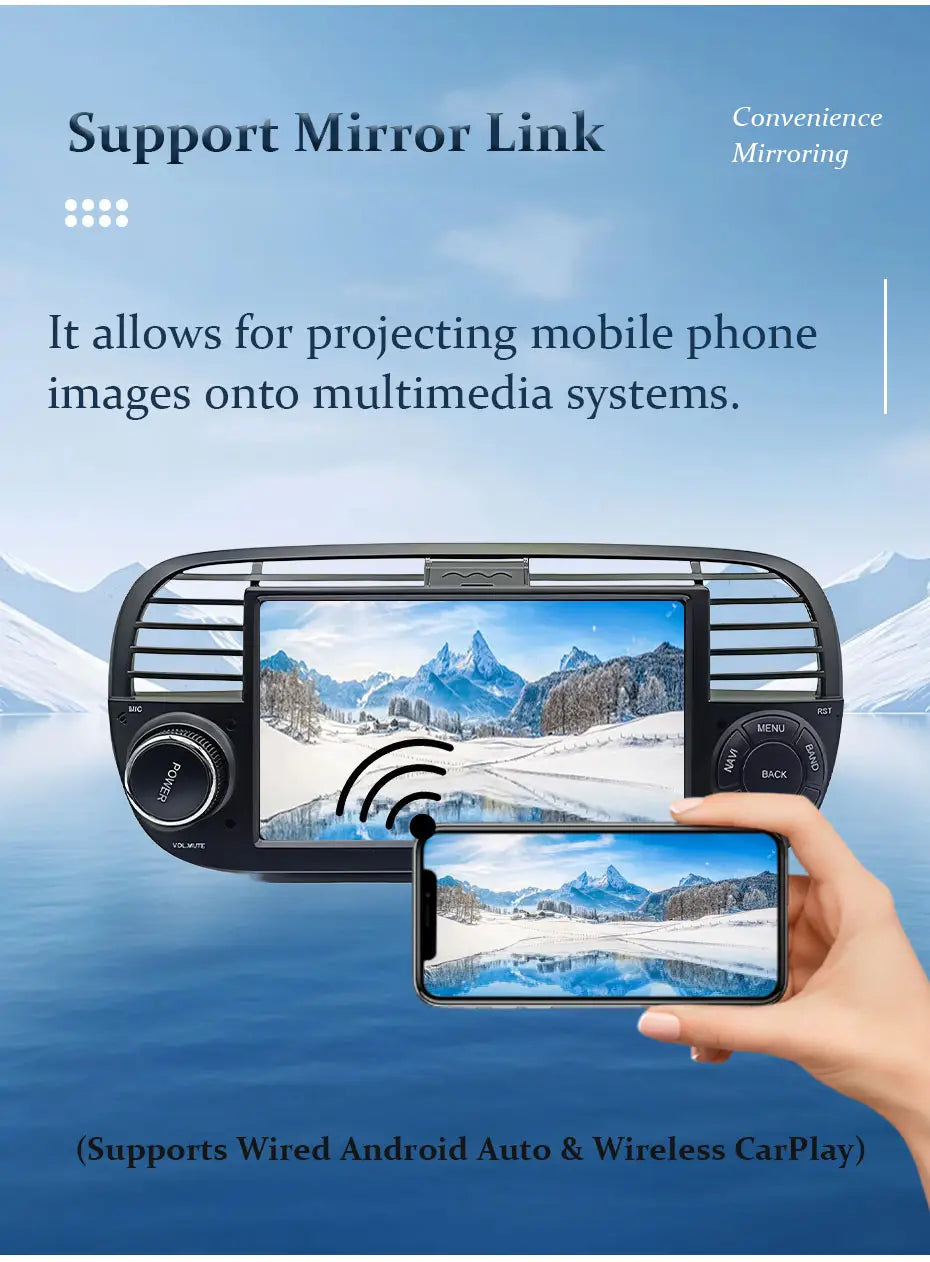 GPS Navigation 7 inch 4G Wifi Car Radio Android 16 for Audi