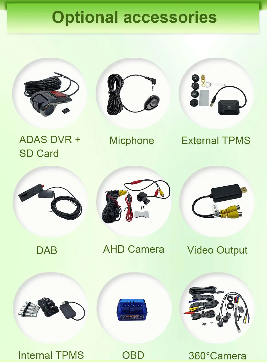 Car Radio Video Multimedia Player Carplay Android GPS