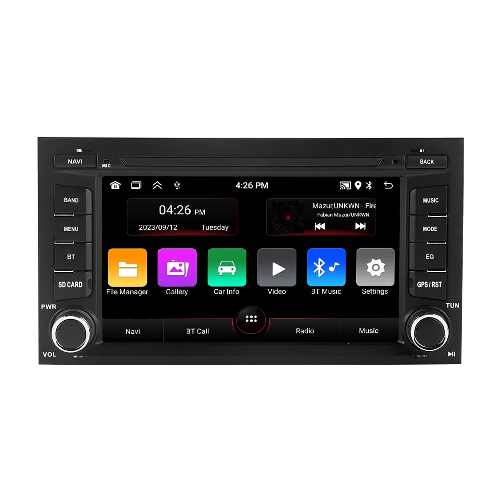 Navifly 7’’ 1Din Android 15 Car Radio Multimedia Video