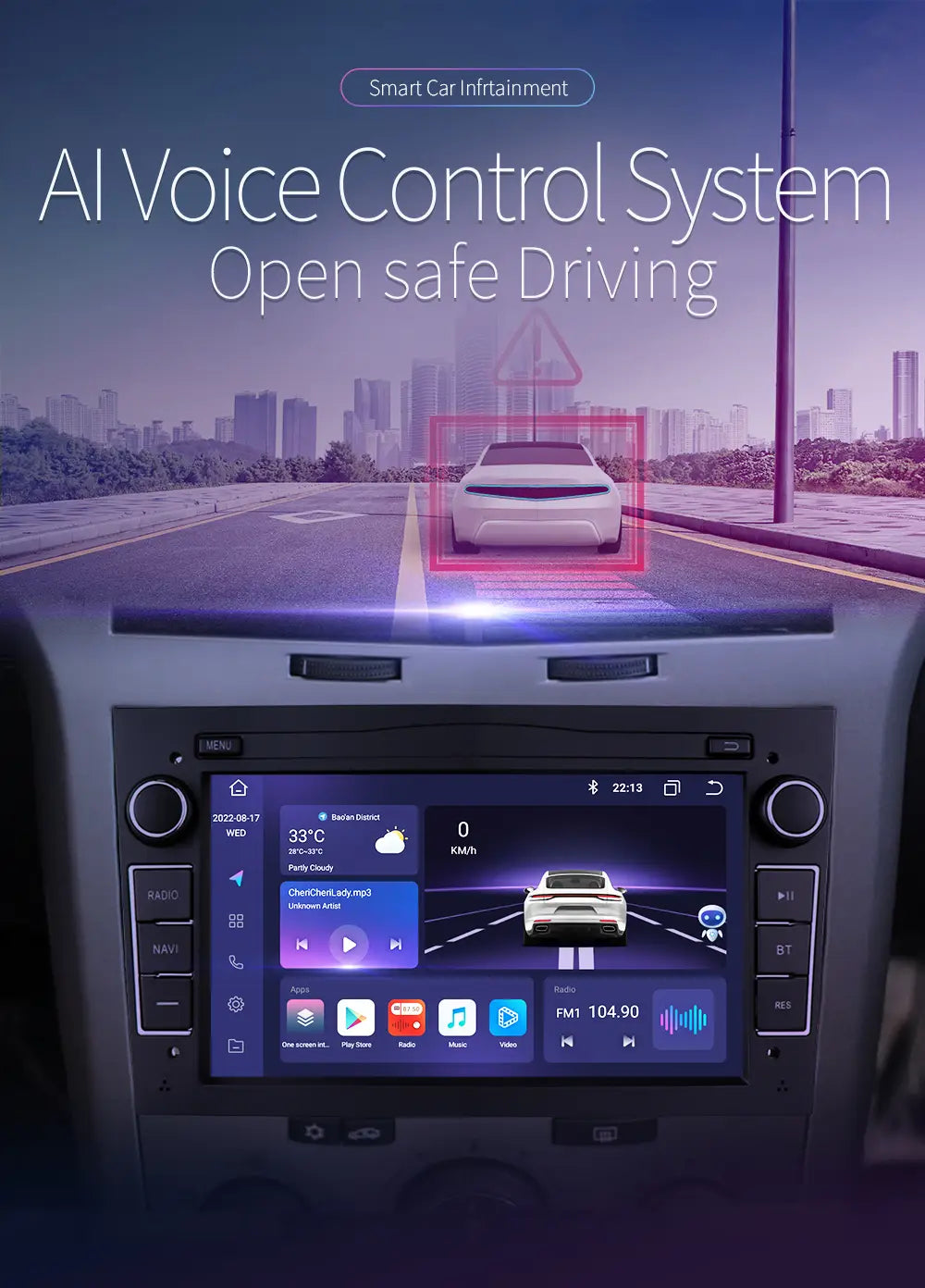 Android Car GPS PLAYER for Opel Astra H J 2004 Vectra