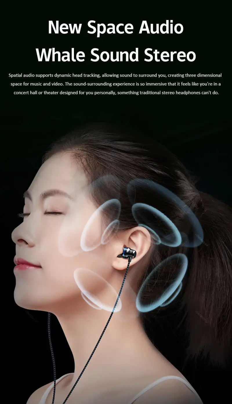 Gamer Wired Headphone Gaming Metal Earphone HiFi Bass Stereo 3.5mm-Pin Headset Noise Cancelling Earbud For Phone