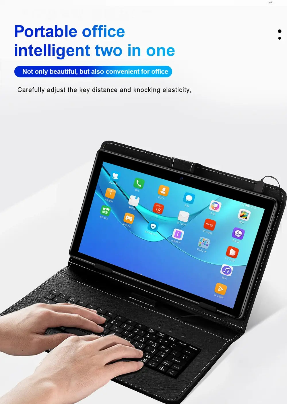 TABLET 10.1 Inch Tablet Android 11 6GB RAM 128GB ROM 3G 4G Mobile Phone Call Octa Core 8 CPU AI Speed-up 5000mAh Battery